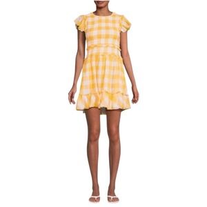 marta cutout halter mini dress SAYLOR Marta Mini Dress in Multi